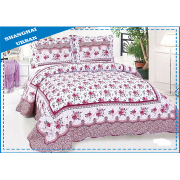 Cotton Print Quilt Bedspread Bed Cover